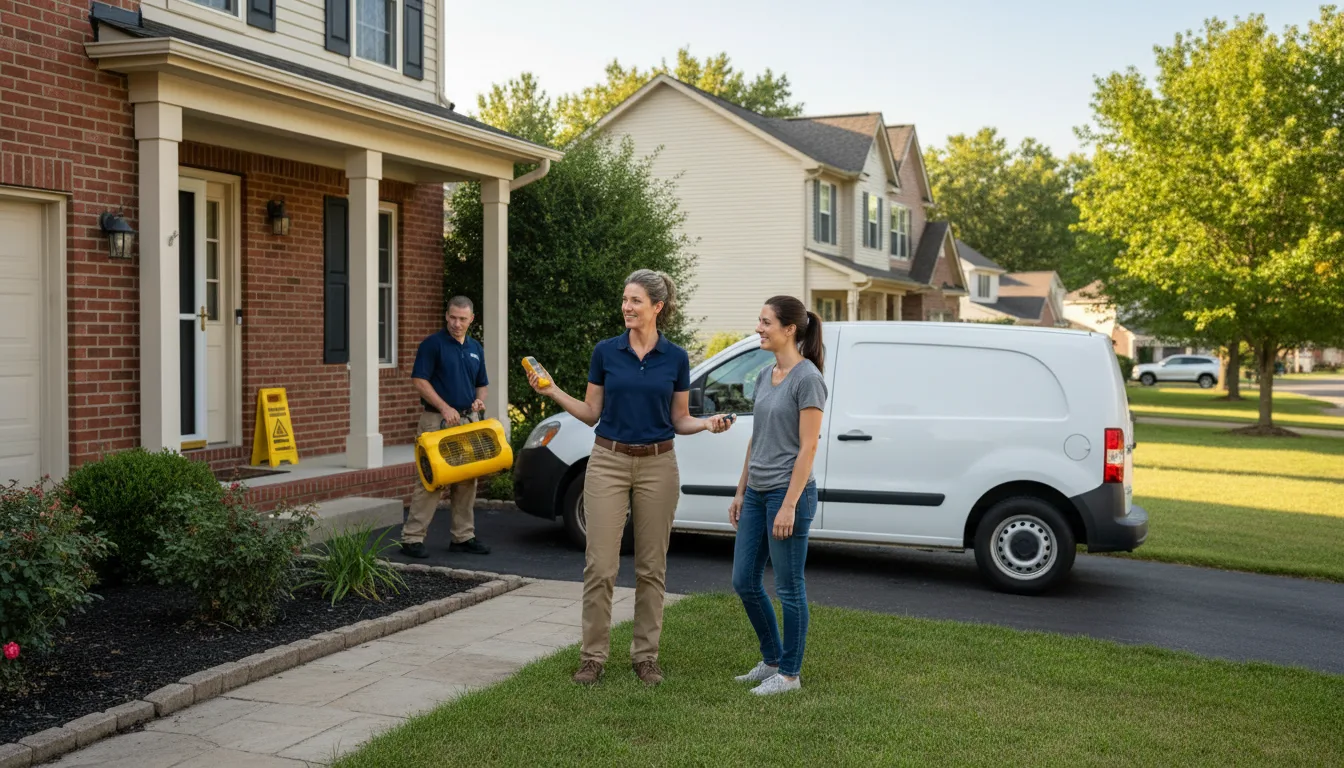 Water restoration image for Fire And Smoke Damage Restoration in Bremen, OH